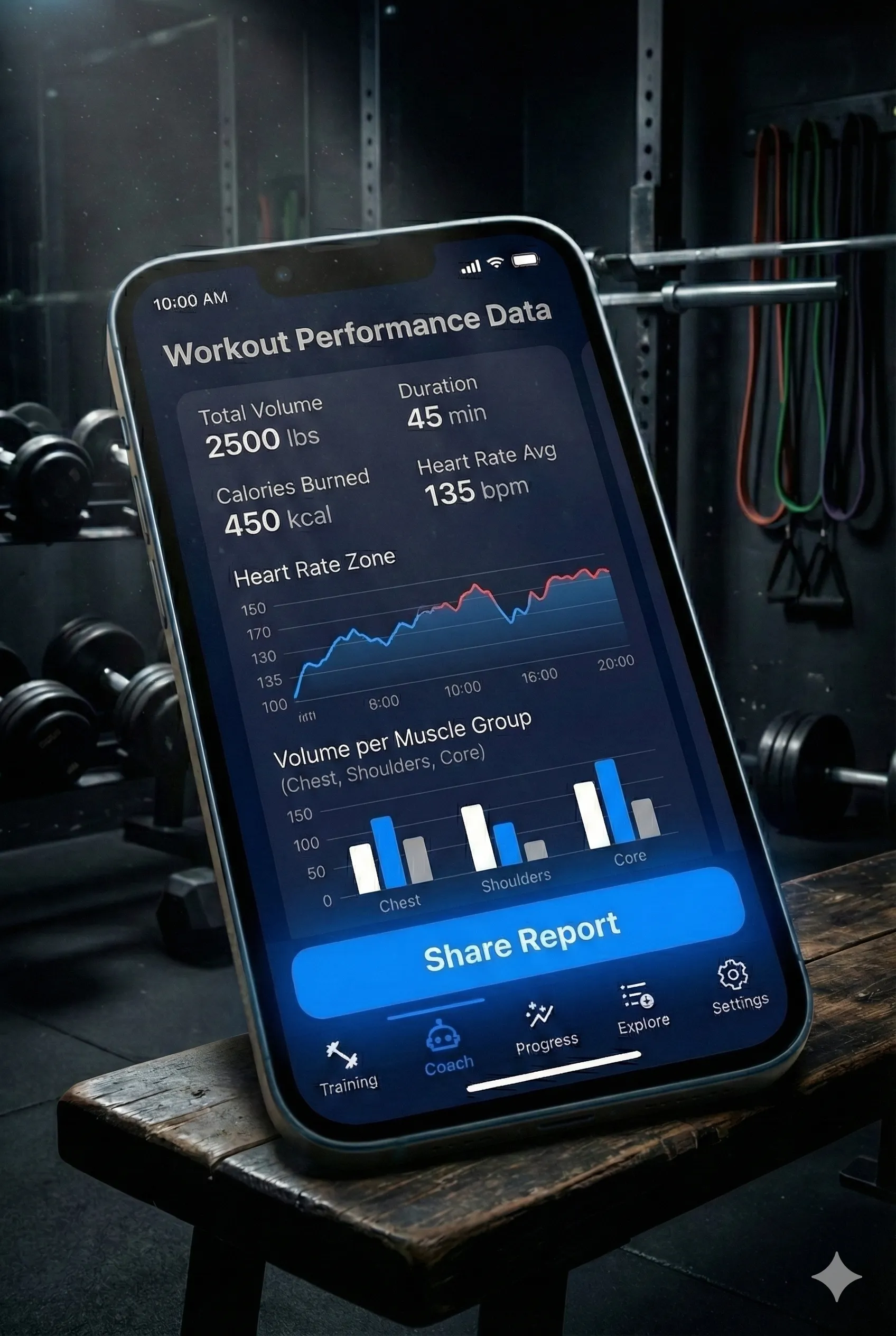 Adaptive workouts that learn from you