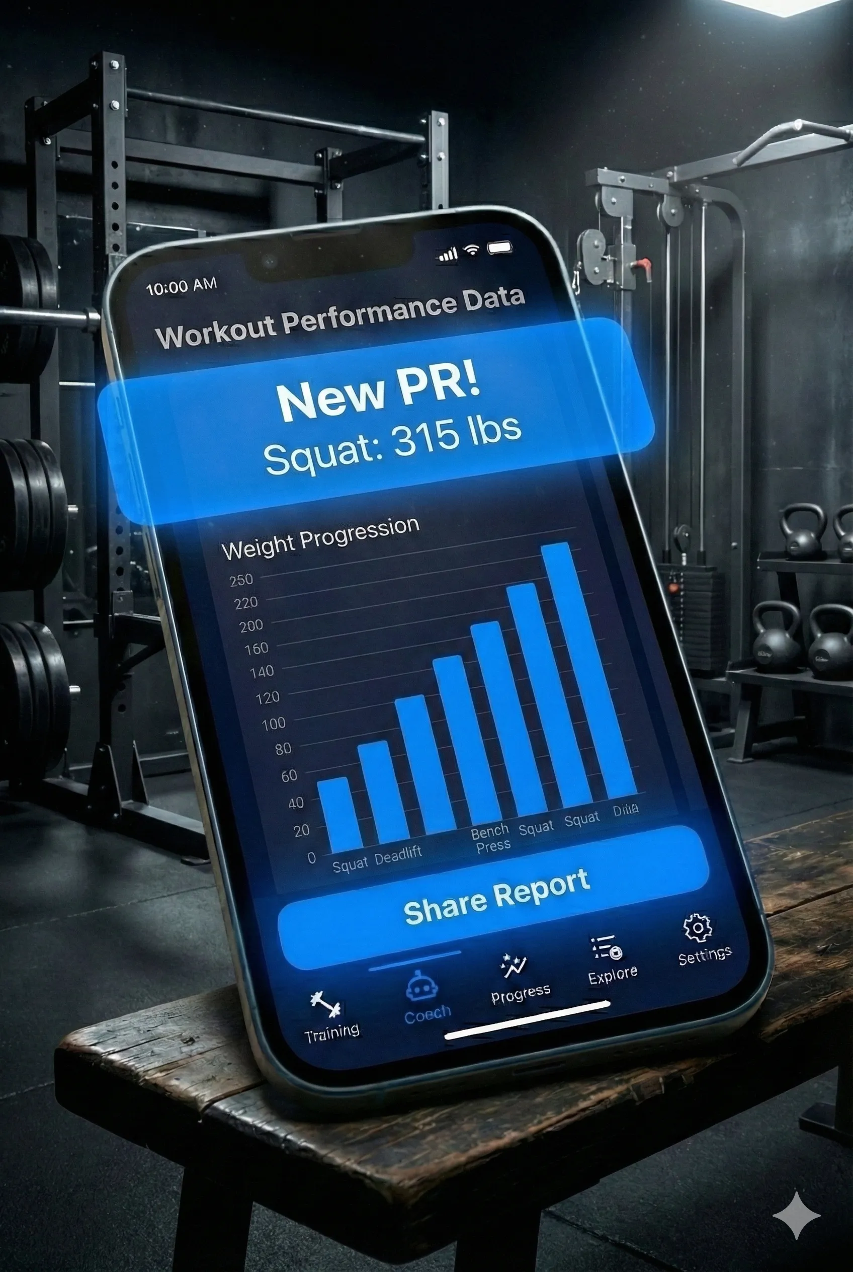 Get stronger with progressive overload