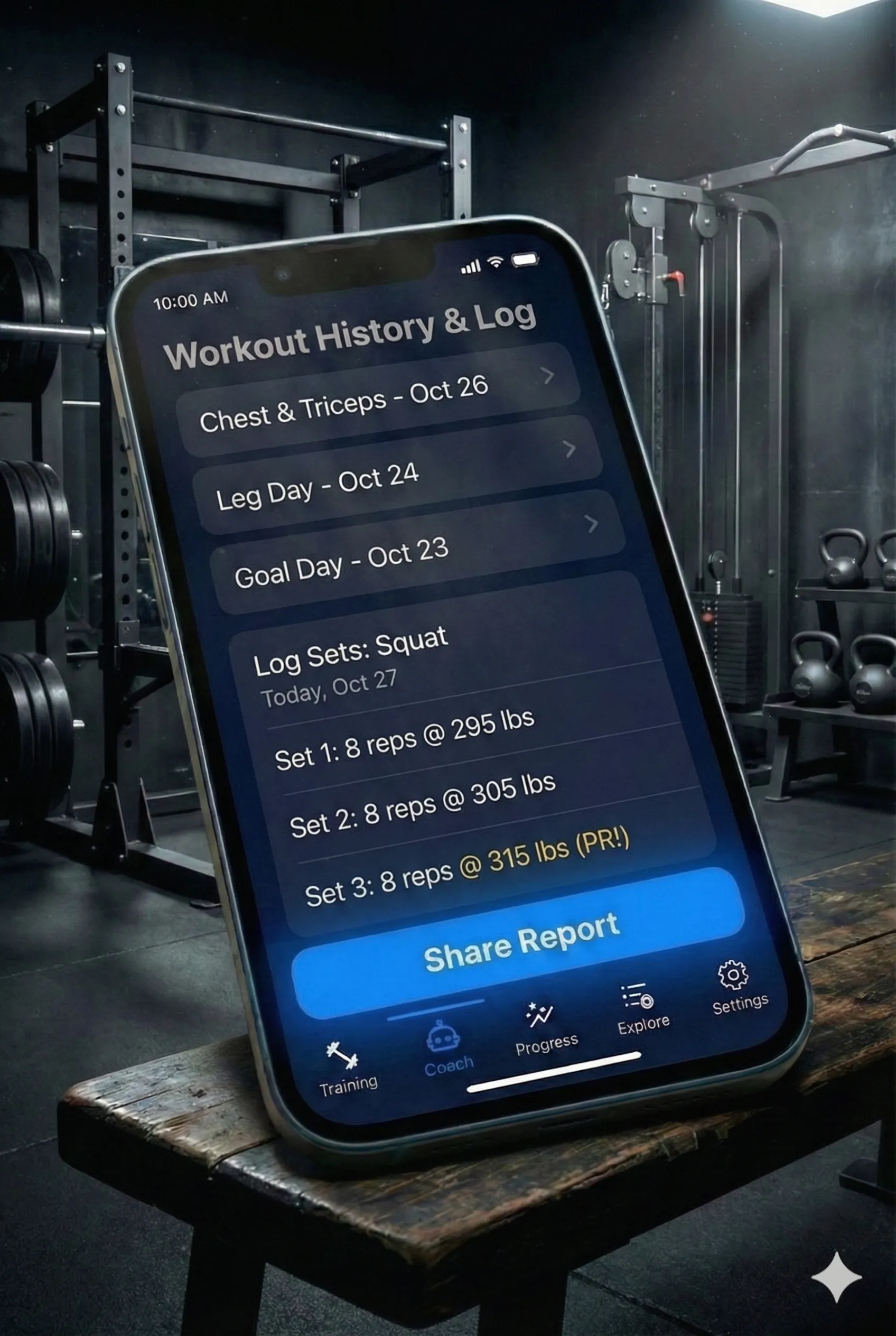 Track less. Improve more.